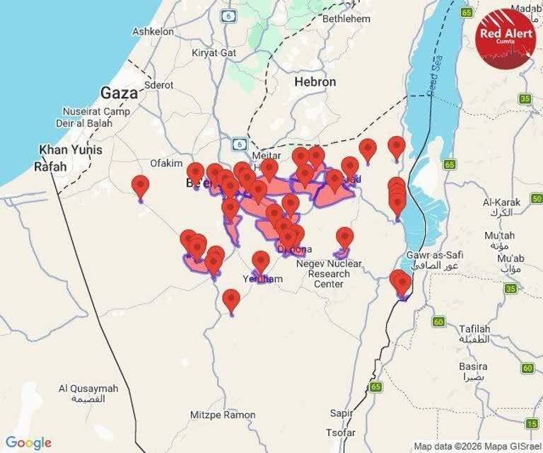 آژیرهای خطر در فلسطین اشغالی به صدا درآمدند