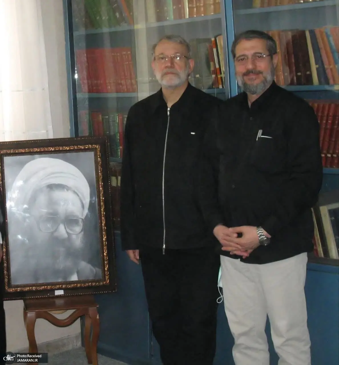 محمد مطهری و علی لاریجانی