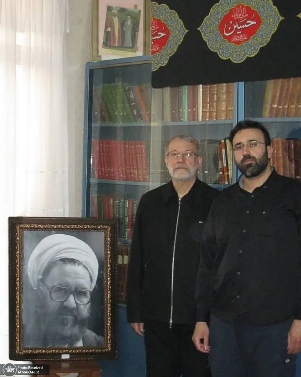 محمد مطهری و علی لاریجانی