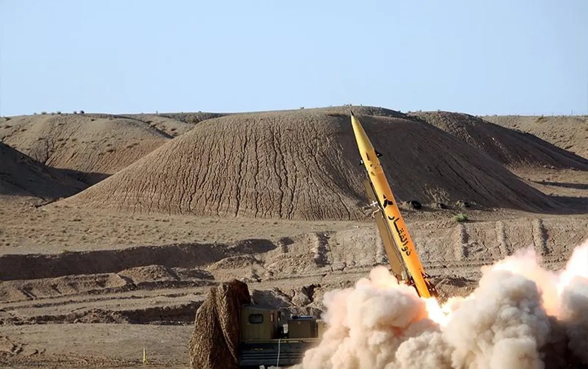 موشک بالستیک ذوالفقار ایران