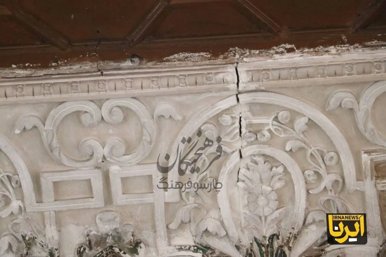 آسیب به کاخ سلیمانیه کرج پس از حملات اخیر