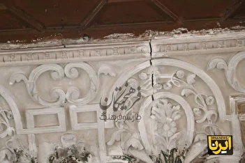 عکس/ ویرانی کاخ سلیمانیه کرج پس از حملات اخیر