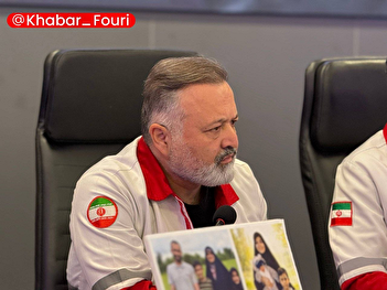 عکس/حضور علی صالحی در ساختمان جمعیت هلال احمر