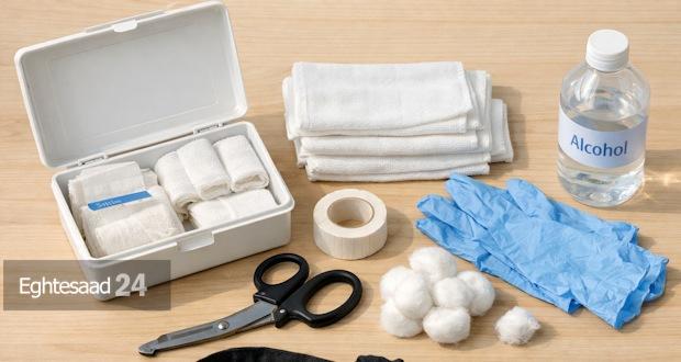 کیت کنترل خونریزی با وسایل خانگی