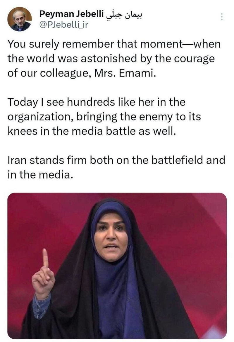 توییت پیمان جبلی