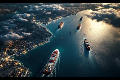 اینفوگرافی/ سهم کشور‌های مختلف از صادرات نفت و گاز در تنگه هرمز