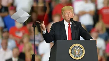 فیلم/ ادعای عجیب ترامپ برای آمدن به تهران