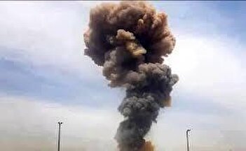 فیلم/ انفجار و ستون دود در فرودگاه دبی