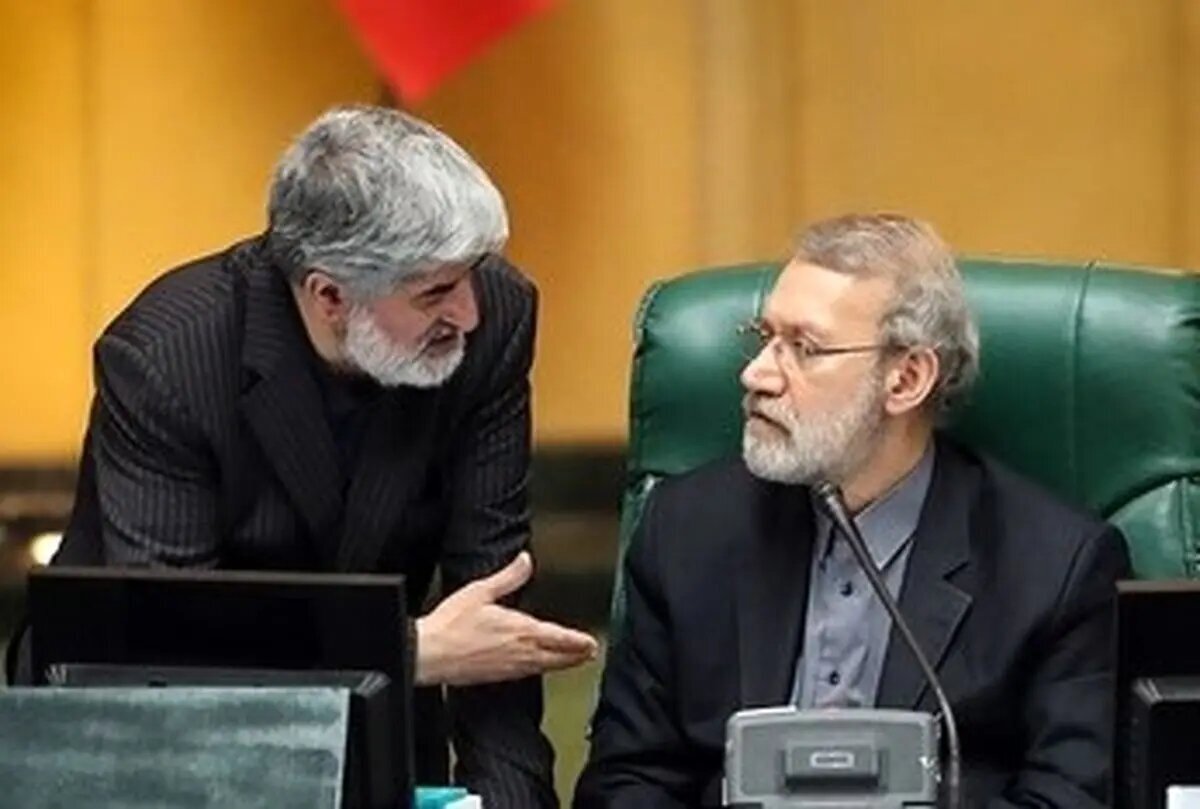 علی مطهری وعلی لاریجانی