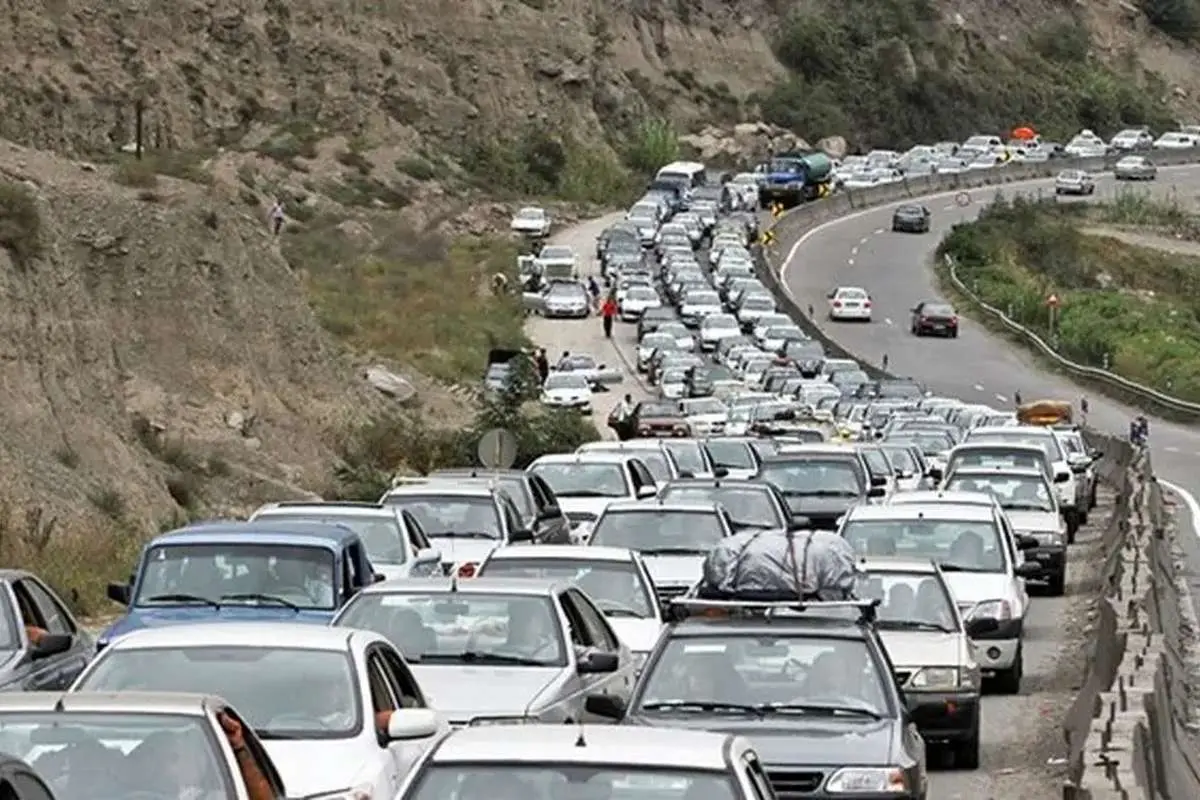 محدودیت ترافیکی جاده چالوس