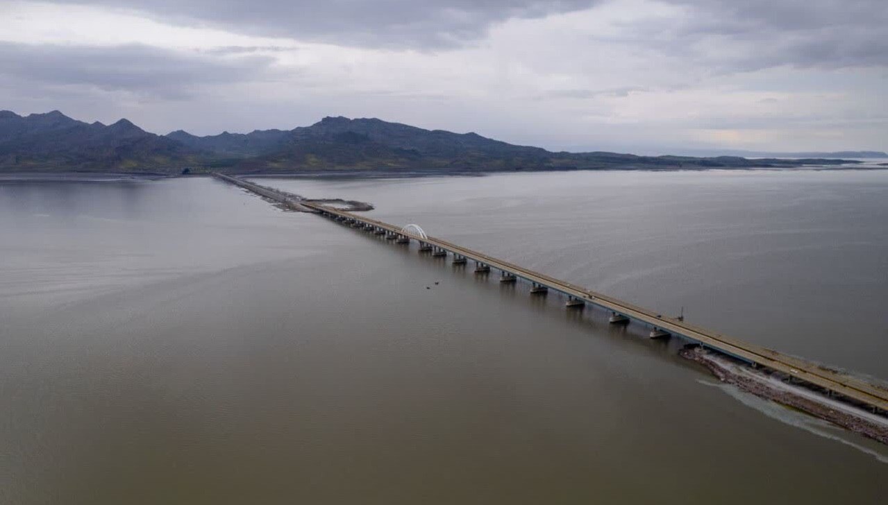 حجم آب دریاچه ارومیه