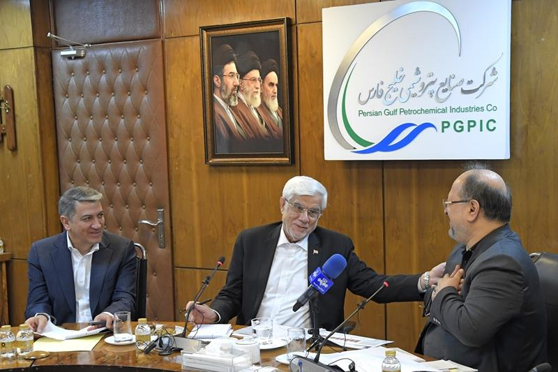 بازدید معاون اول رئیس جمهور از هلدینگ خلیج فارس بازدید معاون اول رئیس جمهور از هلدینگ خلیج فارس