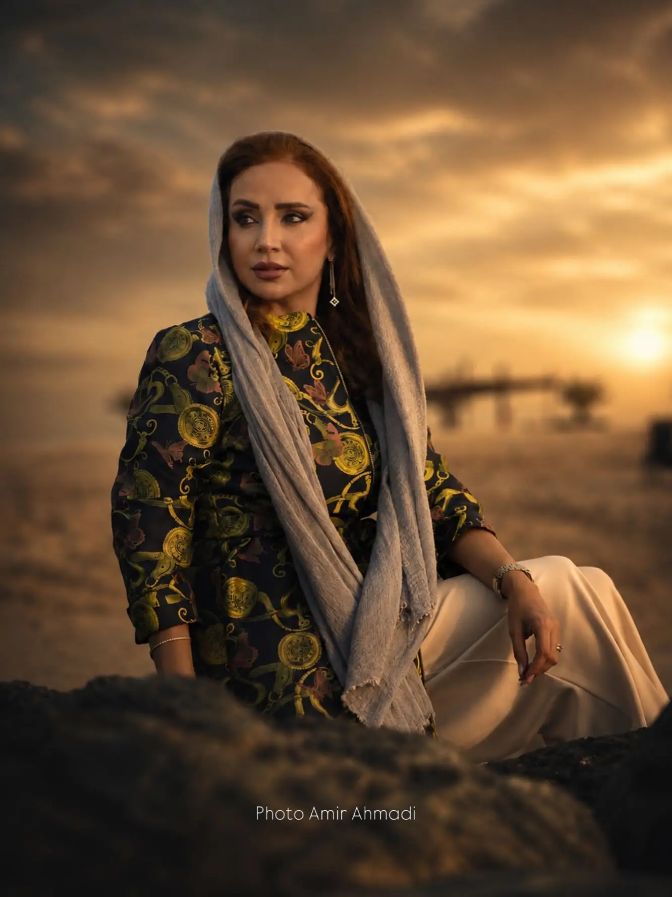 پیام احساسی شبنم قلی‌خانی در سواحل دبی
