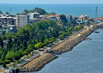 عکس/ منظرۀ زیبای ساحل انزلی در دوران ناصرالدین شاه