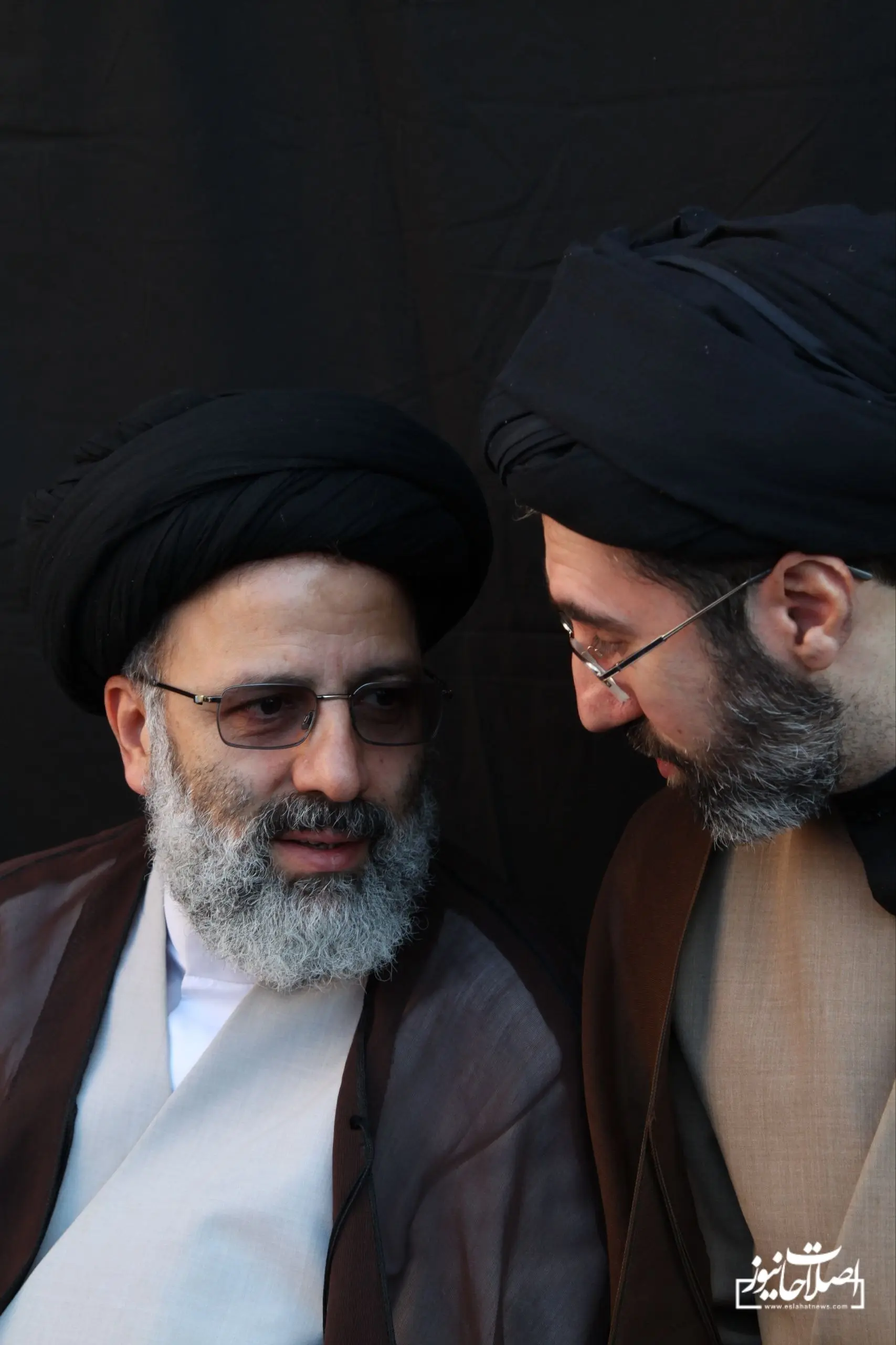 آیت الله مجتبی خامنه‌ای و شهید رئیسی