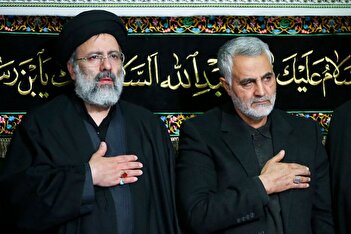 تصاویر دیده نشده از آیت الله مجتبی خامنه‌ای و شهید رئیسی