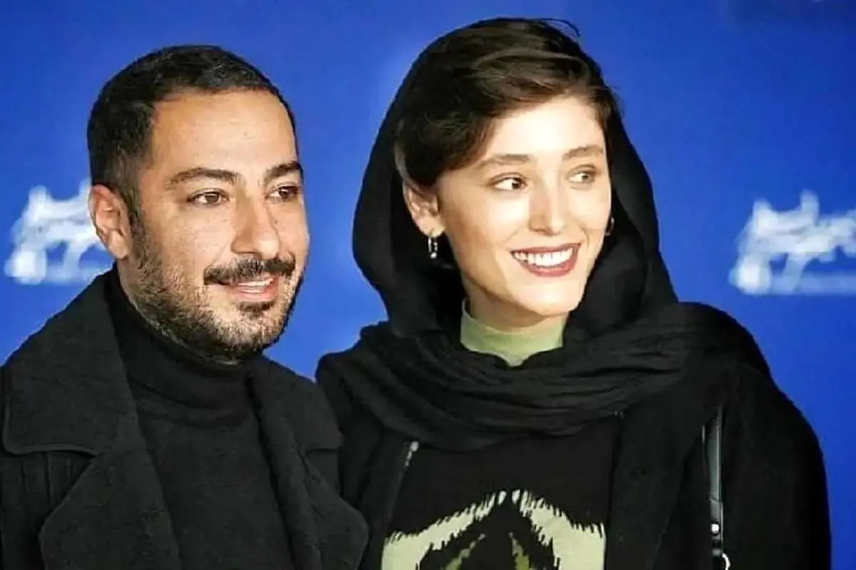 نوید محمدزاده و همسر