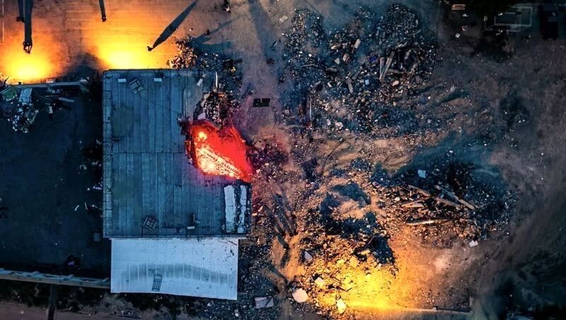 تصاویر هوایی جدید از مدرسه میناب