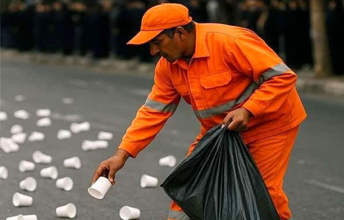 پاکبان‌ ها در تهران چقدر حقوق می‌ گیرند؟