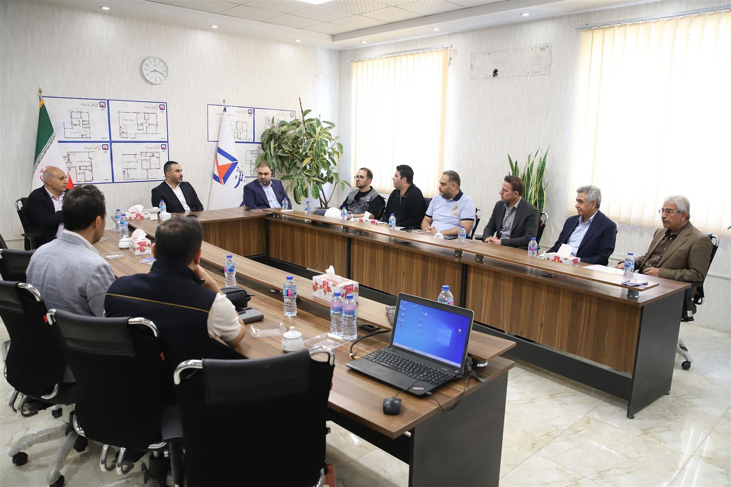 برگزاری جلسه پیمانکاران پروژه نیایش با حضور مدیرعامل صبانفت