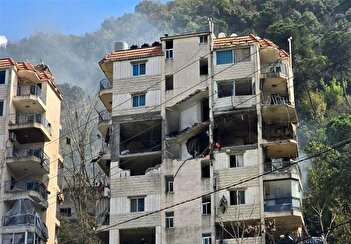 فیلم/ اسرائیل خانه‌های جنوب لبنان را منفجر کرد