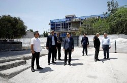 بازدید معاون اقتصادی سازمان منطقه آزاد کیش از دو پروژه سرمایه‌گذاری در جزیره