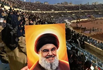 فیلم/ لحظه انفجار محل سخنرانی تاریخی سید حسن نصرالله