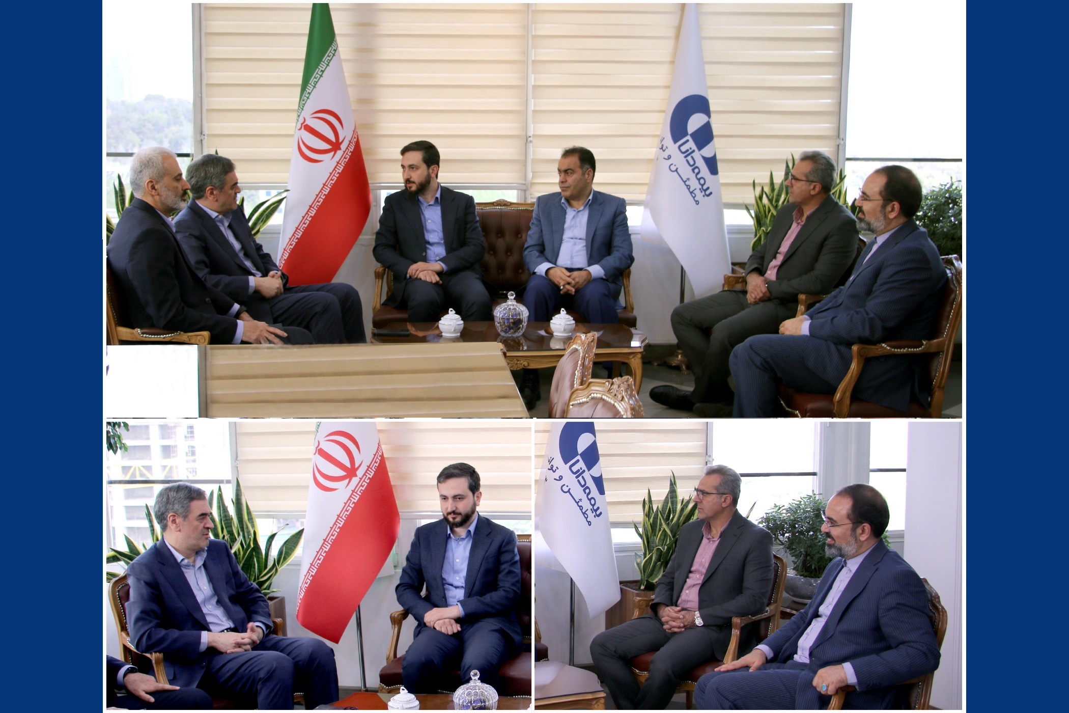 بازدید سرزده رئیس‌کل بیمه مرکزی از بیمه دانا