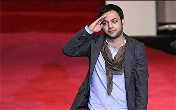 عکس/ صابر ابر باز هم با انتخاب پوشش خود خبرساز شد