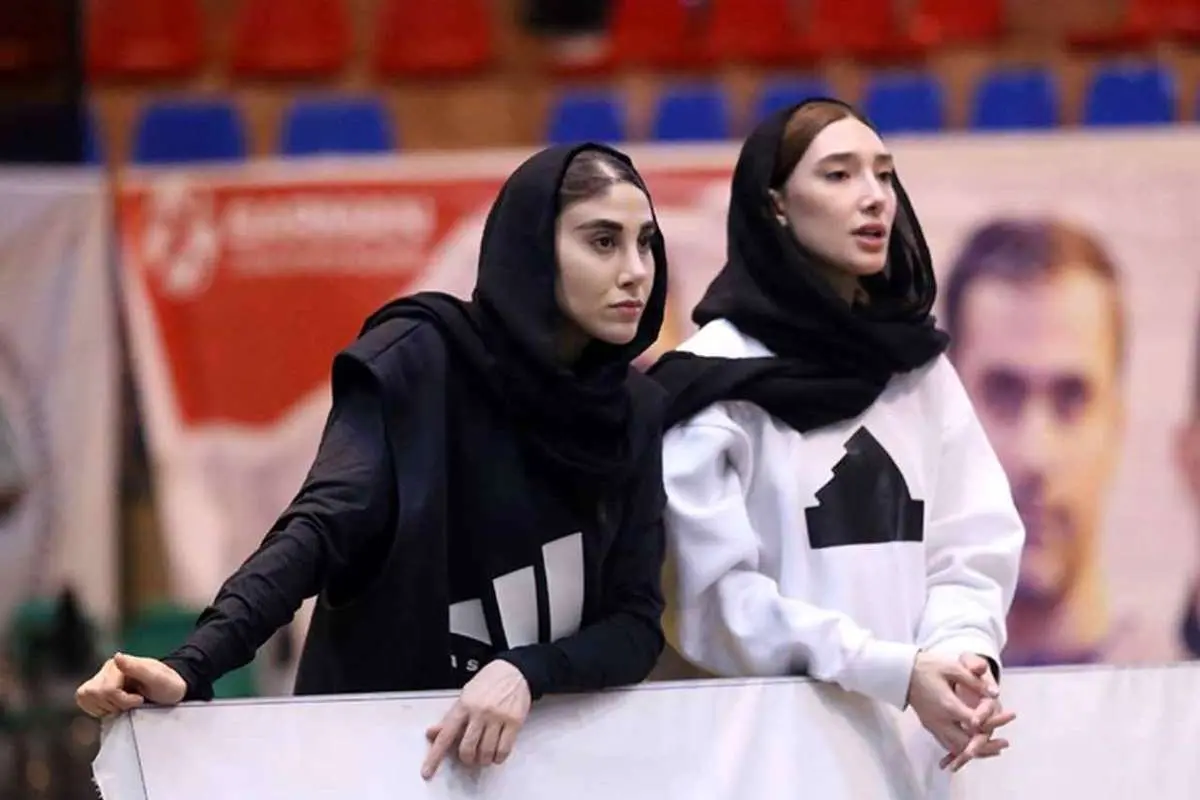 ناهید کیانی و مبینا نعمت‌زاده