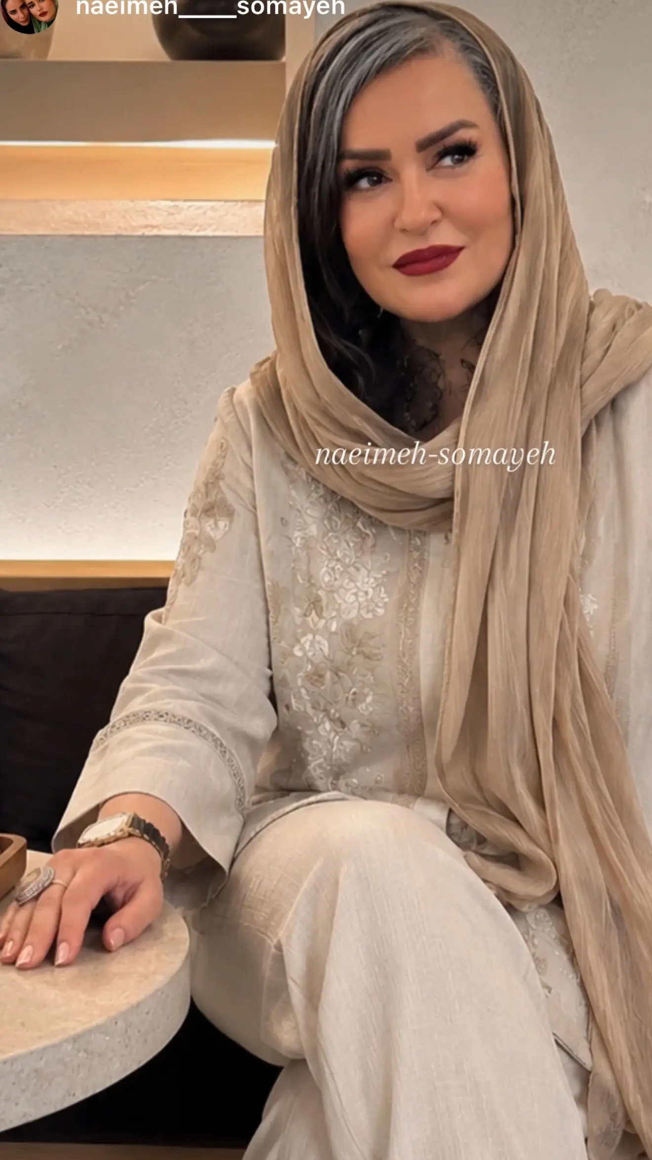 لاغری نعیمه نظام‌دوست