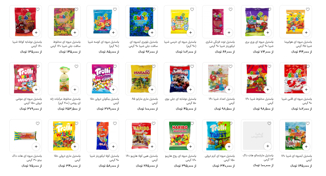 حذف تدریجی تنقلات از سبد معیشت خانوارها