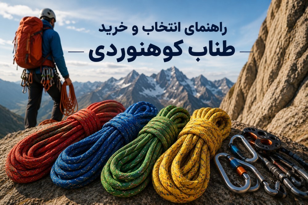 راهنمای انتخاب و خرید طناب کوهنوردی؛ انواع و کاربردها راهنمای انتخاب و خرید طناب کوهنوردی؛ انواع و کاربردها