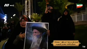 فیلم/ اشک‌ها و گریه‌های مردم عراق در محفل یادبود رهبر شهید انقلاب