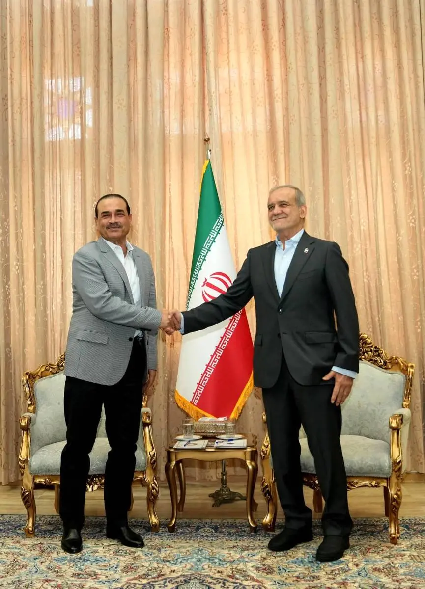 فرمانده ارتش پاکستان و مسعود پزشکیان