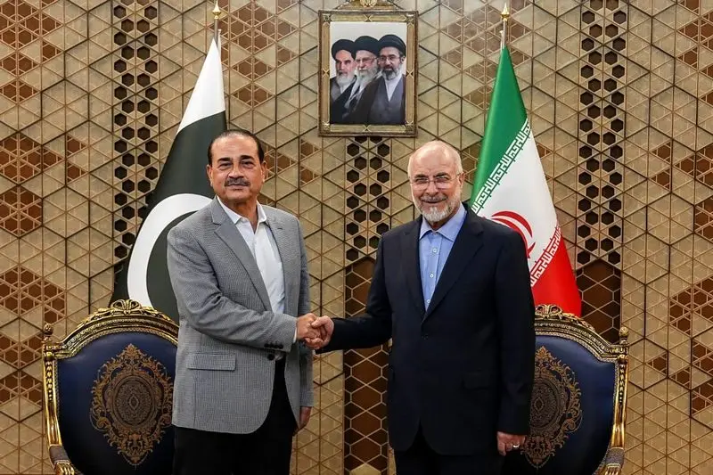 عاصم منیر با قالیباف دیدار کرد