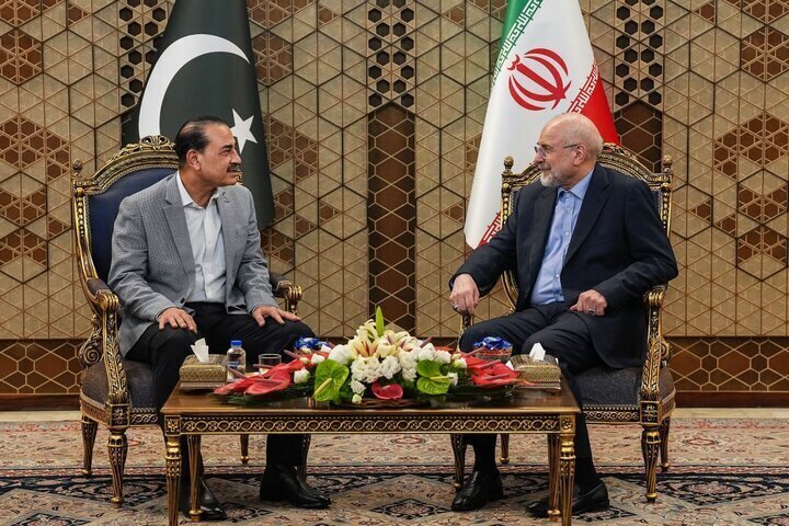 ‌قالیباف و عاصم منیر