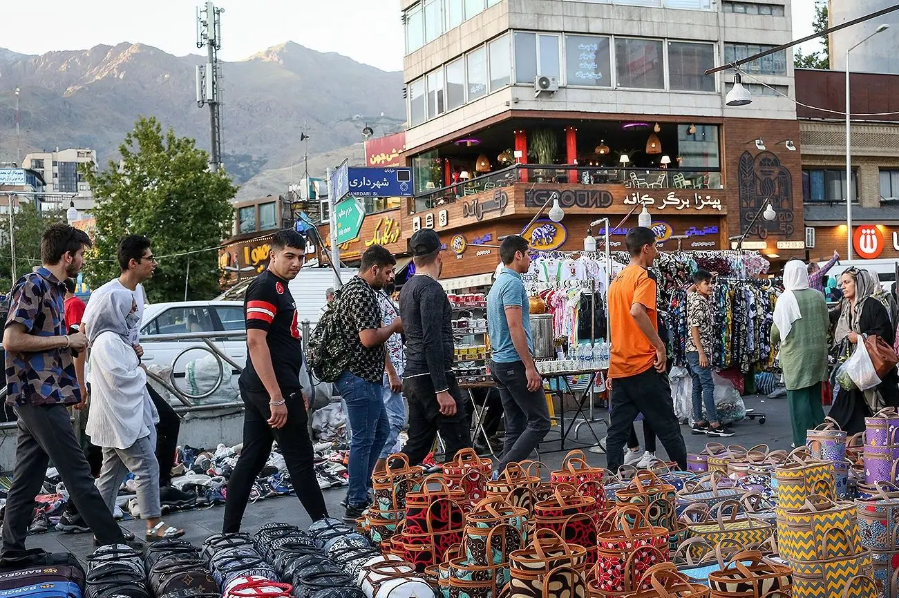 دستفروشی در تهران
