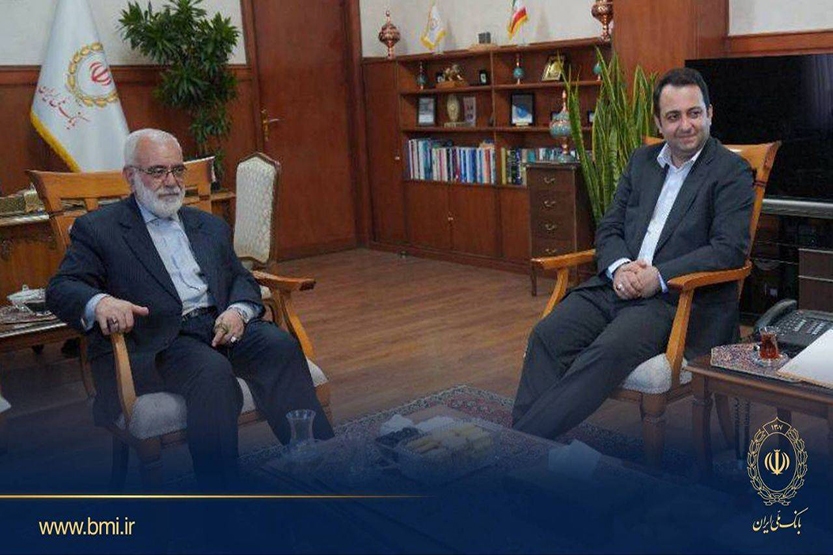 تقویت سطح همکاریها و تسهیل در خدمت رسانی، محور نشست مشترک مدیر عامل بانک ملی ایران با رییس کمیته امداد تقویت سطح همکاریها و تسهیل در خدمت رسانی، محور نشست مشترک مدیر عامل بانک ملی ایران با رییس کمیته امداد