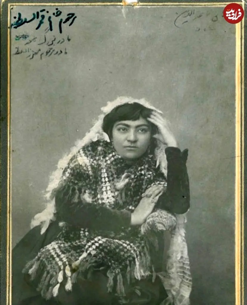 عکس/قمرالسلطنه دختر حاکم زنجان ۱۲۰ سال قبل