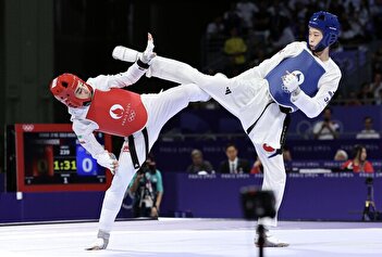 مبارزه ناهید کیانی برای کسب مدال طلا را ببینید