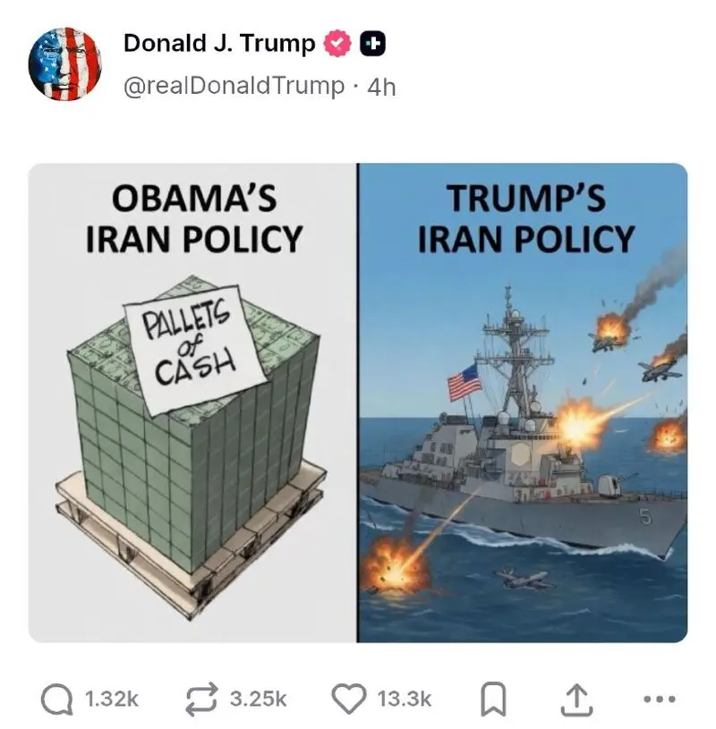 پست جدید ترامپ باز هم خبر ساز شد