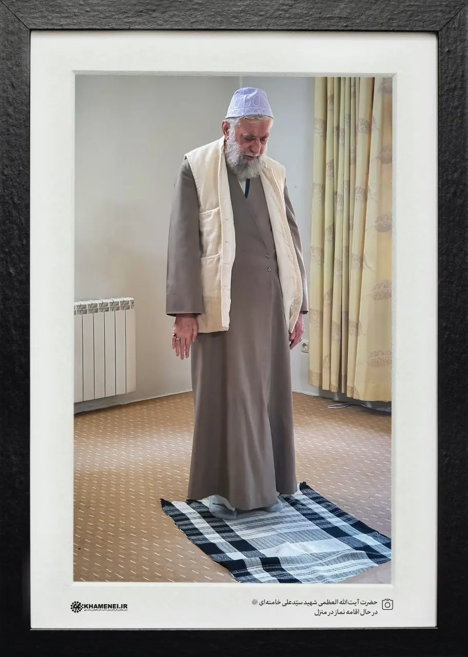 تصویری از رهبر شهید
