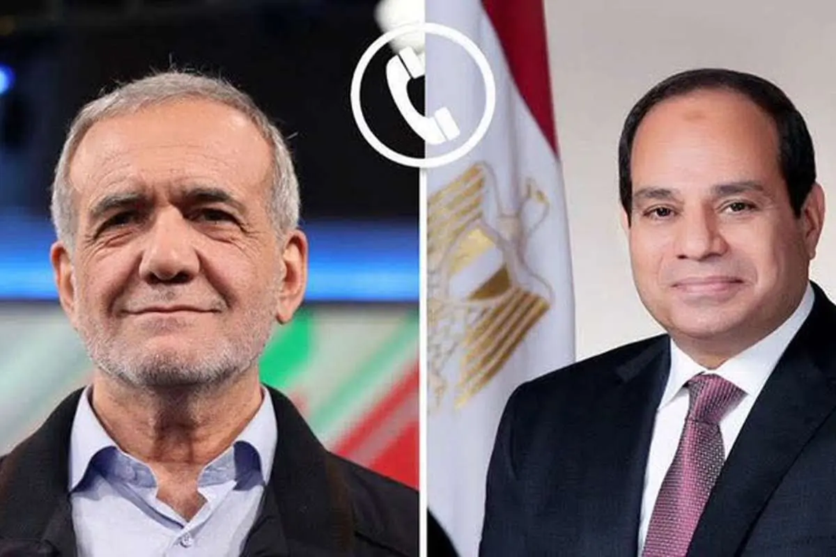تماس پزشکیان با السیسی/ رییس جمهور مصر: باید به دیپلماسی فرصت داد