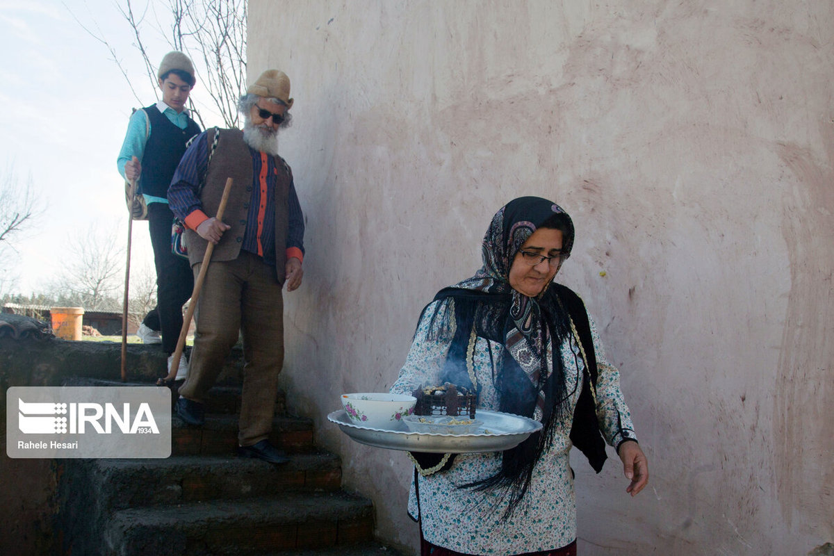 نوروزخوانی در روستای سرکلاته کردکوی