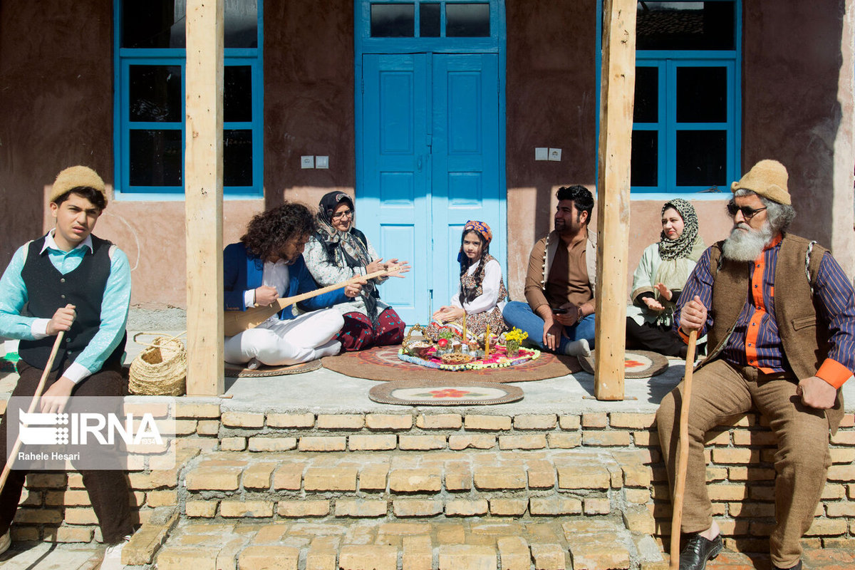 نوروزخوانی در روستای سرکلاته کردکوی