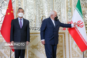 دیدار وانگ ئی وزیر خارجه چین با محمدجواد ظریف