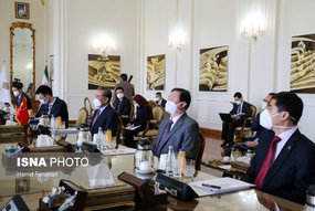 دیدار وانگ ئی وزیر خارجه چین با محمدجواد ظریف