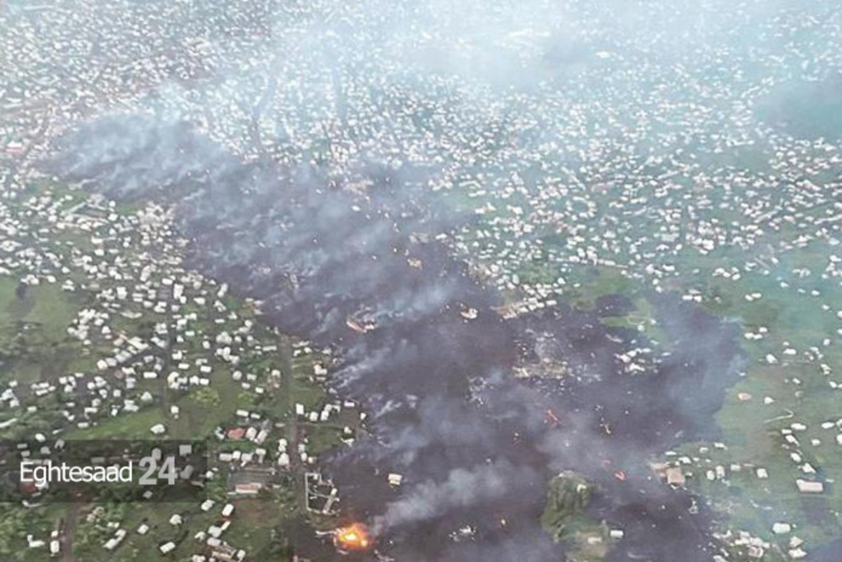 فوران یک آتشفشان بزرگ در کنگو