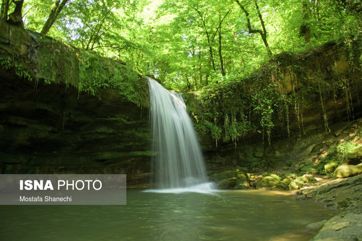 آبشار تیرکن سوادکوه مازندران